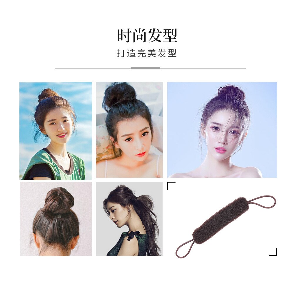 Chignon à donuts pour femmes, accessoires de coiffure, tendance