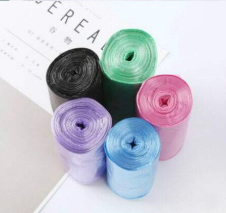 Kitchen Cabinet Door Hanging Trash Can Garbage Folding Waste Bins Collapsible Dry Wet Separation MJ81: 5PCS-trash bags