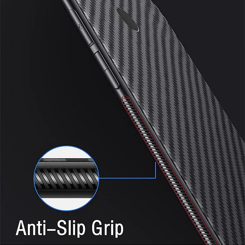 Funda de fibra de carbono para Xiaomi Redmi Note 7 8 9 10 11 12 13 14 Pro Plus 5G 12S 11S 10S 9S 8T 10C 12C 13C 14C funda de silicona
