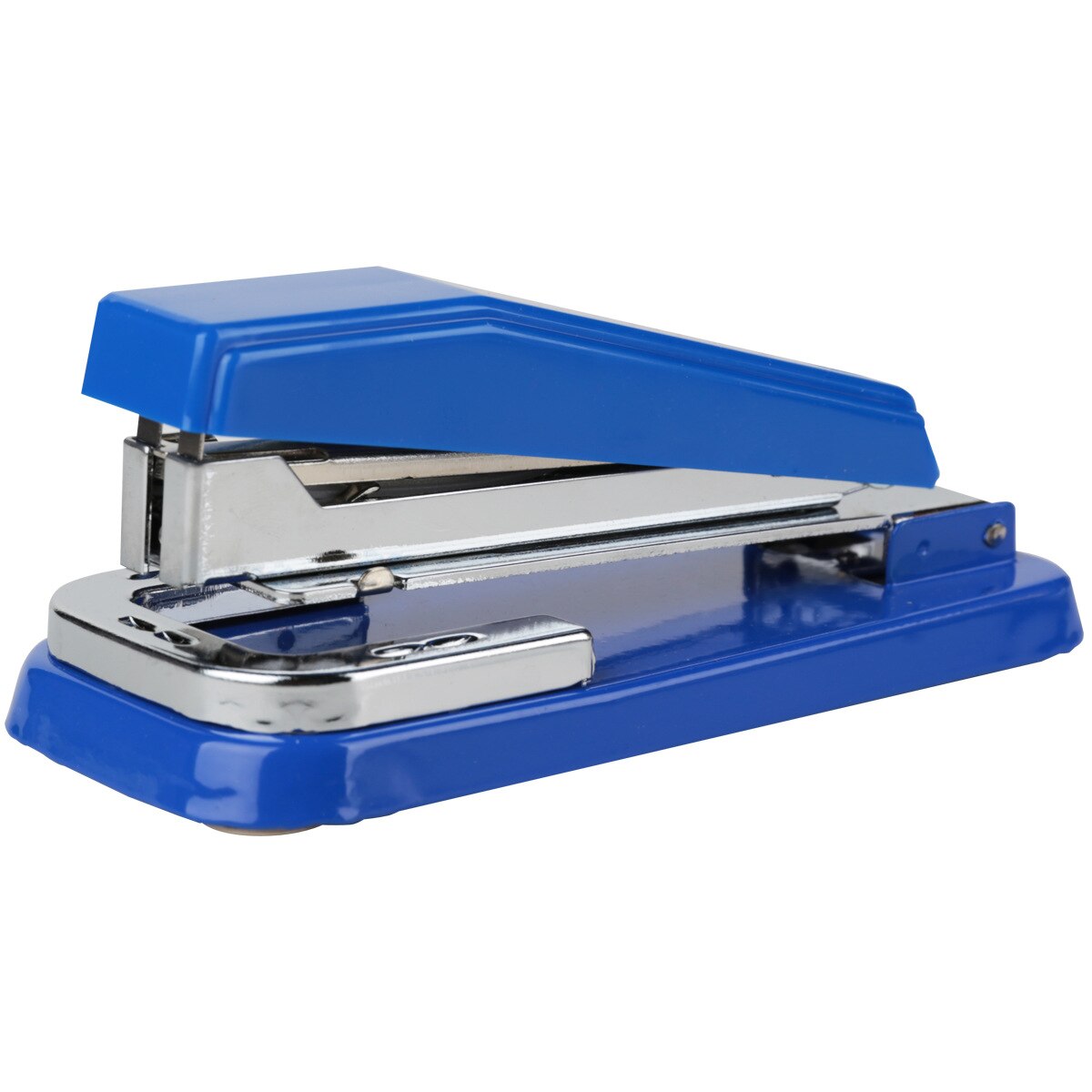 Deli Manual Stapler 360° Rotatable Universal Staple School Business Office Supplies Student Stationery Binding Tool: Blue