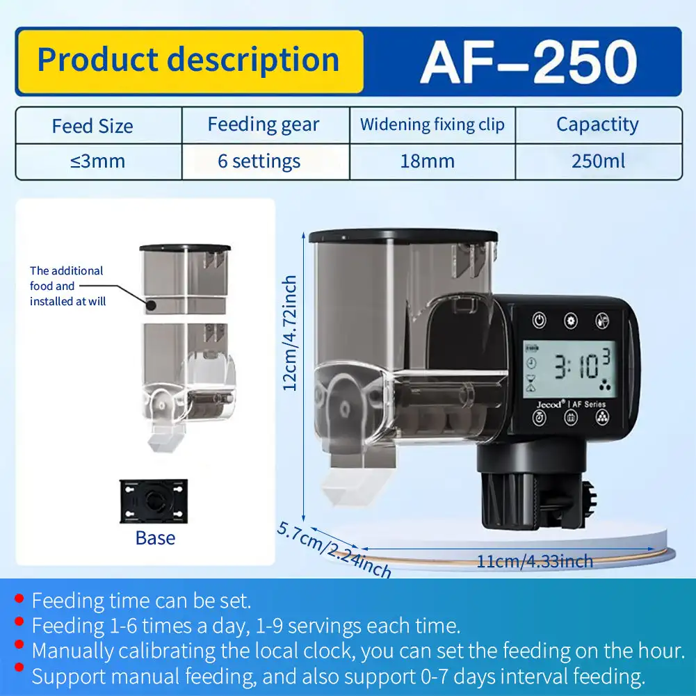 Jebao jecod neues Aquarium Aquarium Feeder intelligente automatische Feeder digitale Timing WiFi drahtlose Fernbedienung Fisch fütterung: green