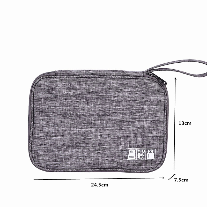 Reizen Accessoire Kabel Tas Draagbare Digitale USB Elektronische Organizer Gadget Case Reizen Mobiel Lading Mobiele Lader Houder