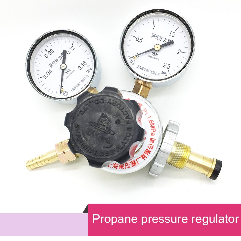 Propaandrukregelaar o. manometer 2bar 6 kg/h G 3/8 LH Sievert