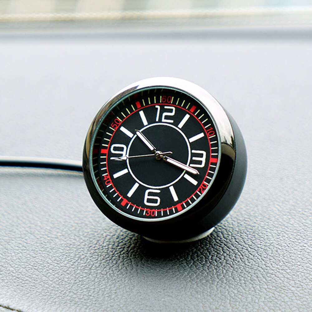 thumbnail image 2 of 52mm Car Dashboard Clock Gauge | 0-12 Hourmeter With Red Backlight | Universal 12V/24V For Car, Boat, Motorcycle 2 of 6