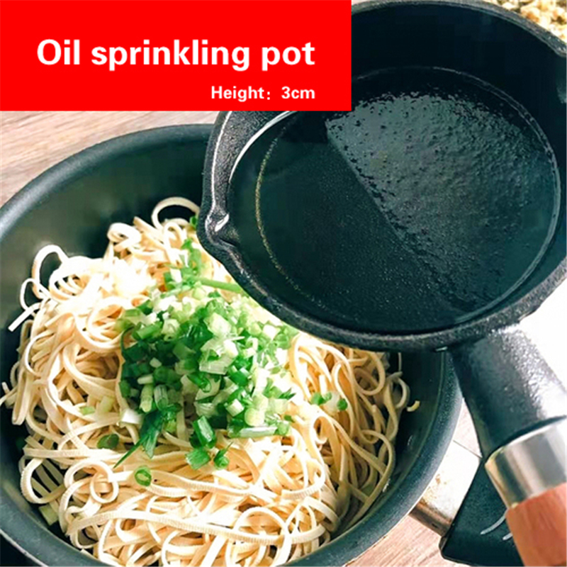 10Cm Kleine Speciale Olie Pan Voor Hete Olie Gietijzeren Mini Omelet Kleine Koekenpan Huishoudelijke Pan Non Stick pot Ontbijt Pot Potten: D