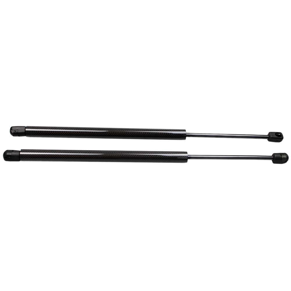 for Seat Leon ST (5F8) MK3 5F Hatchback Gas Lift Supports Struts Prop Rod Shocks Rear Boot Tailgate Trunk 589mm: black carbon fiber