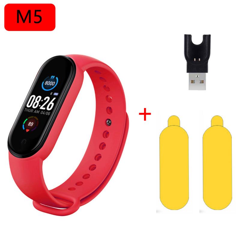 M5 Smart Watch Fitness Tracker pressione sanguigna braccialetto intelligente frequenza cardiaca Sport impermeabile cinturino intelligente con schermo a colori: 03