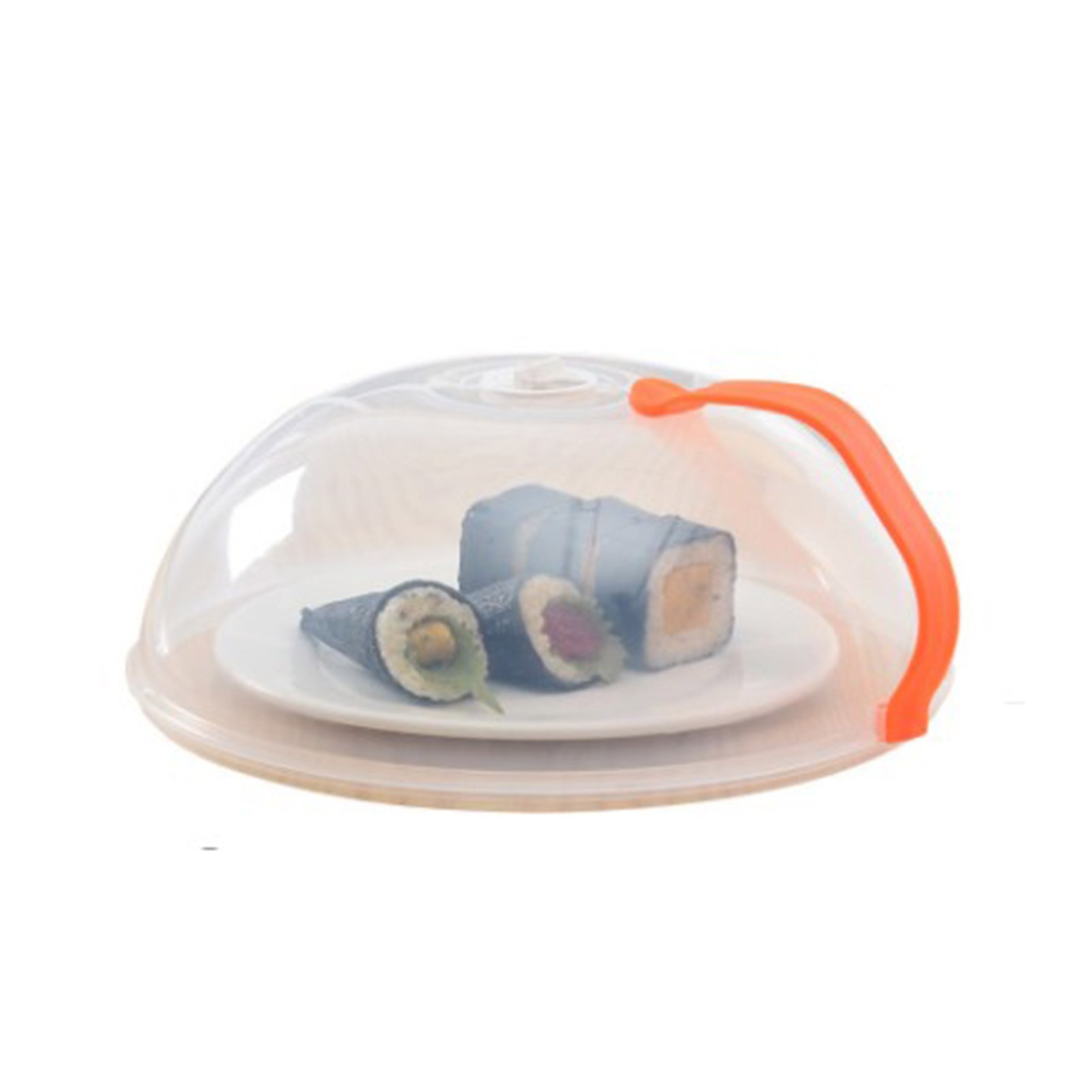 Magnetron Voedsel Cover Transparant Anti Sputteren Cover Handvat Herbruikbare Luchtdicht Voedsel Covers Home Handvat Hittebestendige Deksel: Ordinary