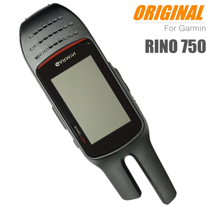 Schermo LCD completo originale per GARMIN RINO 750 Display GPS digitalizzatore TouchScreen con riparazione della custodia del telaio anteriore