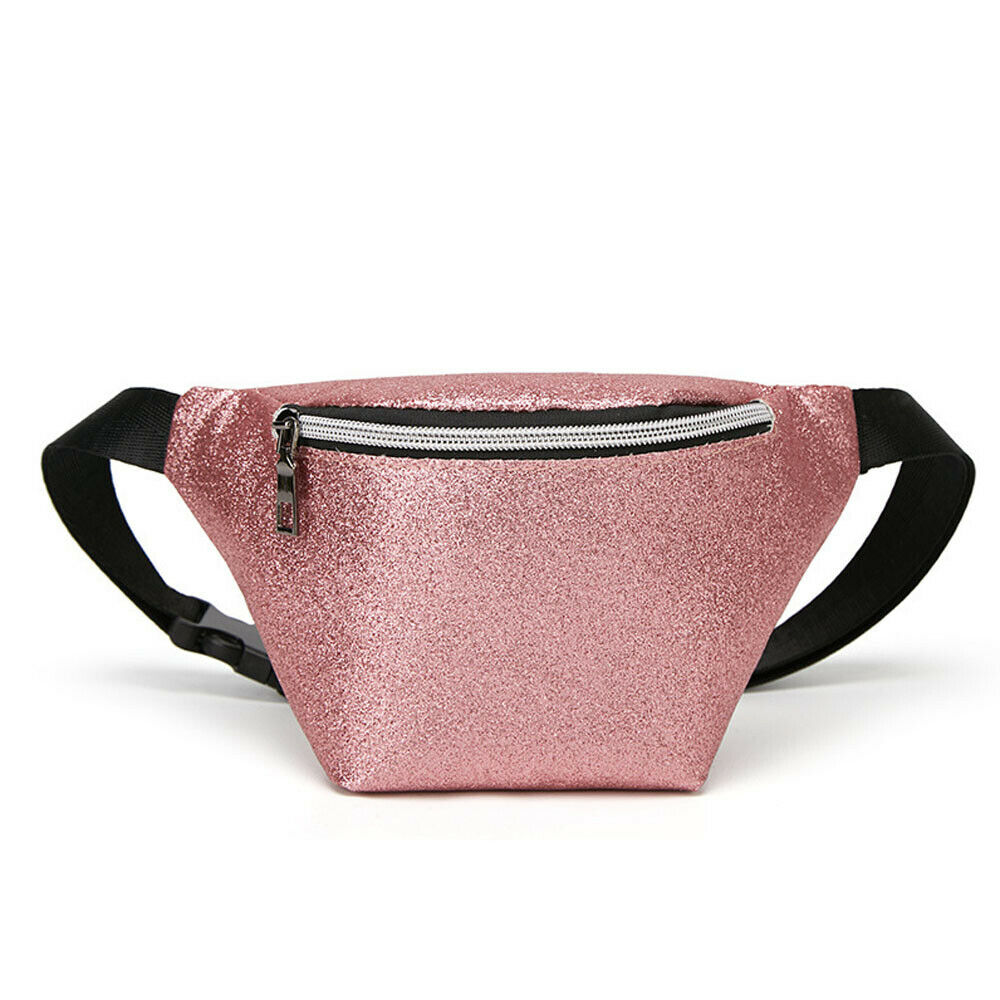 Style Women PU Waist Fanny Pack Belt Bag Chest Pouch Travel Hip Bum Bag Lady Small Purse