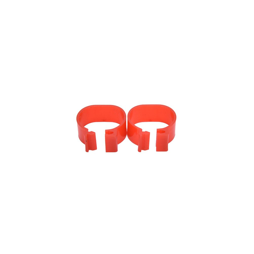 100 pcs/lot Chicken Leg Bands Chicken Poultry Rings 5 Colors Pigeon Geese Quail Bird Ring Carry tools Feeding Logo 16 mm