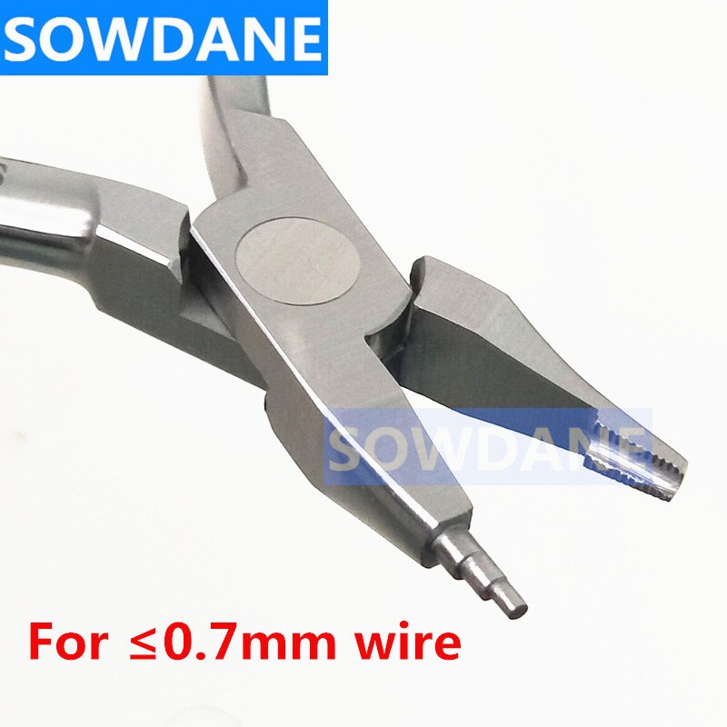 Zahn Kieferorthopädische Werkzeug Labor Labor Schleife Bildet Draht Biegen Zange Schleife bilden Biegen Forcep Instrument Zahnarzt Implantat Werkzeug: A max Pro 0.7mm Kabel