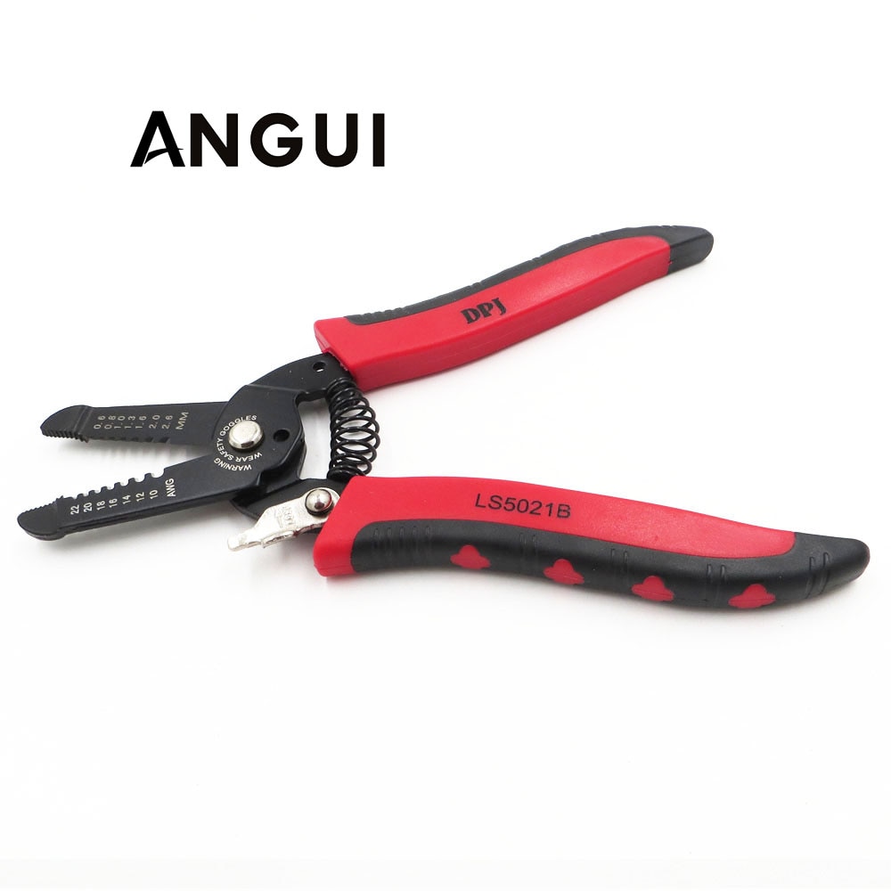 Coupe-câble de précision 5 en 1, 10 – 22awg, outil multifonction pour couper et dénuder du fil électrique de 0.6 à mm2, 1 pièce