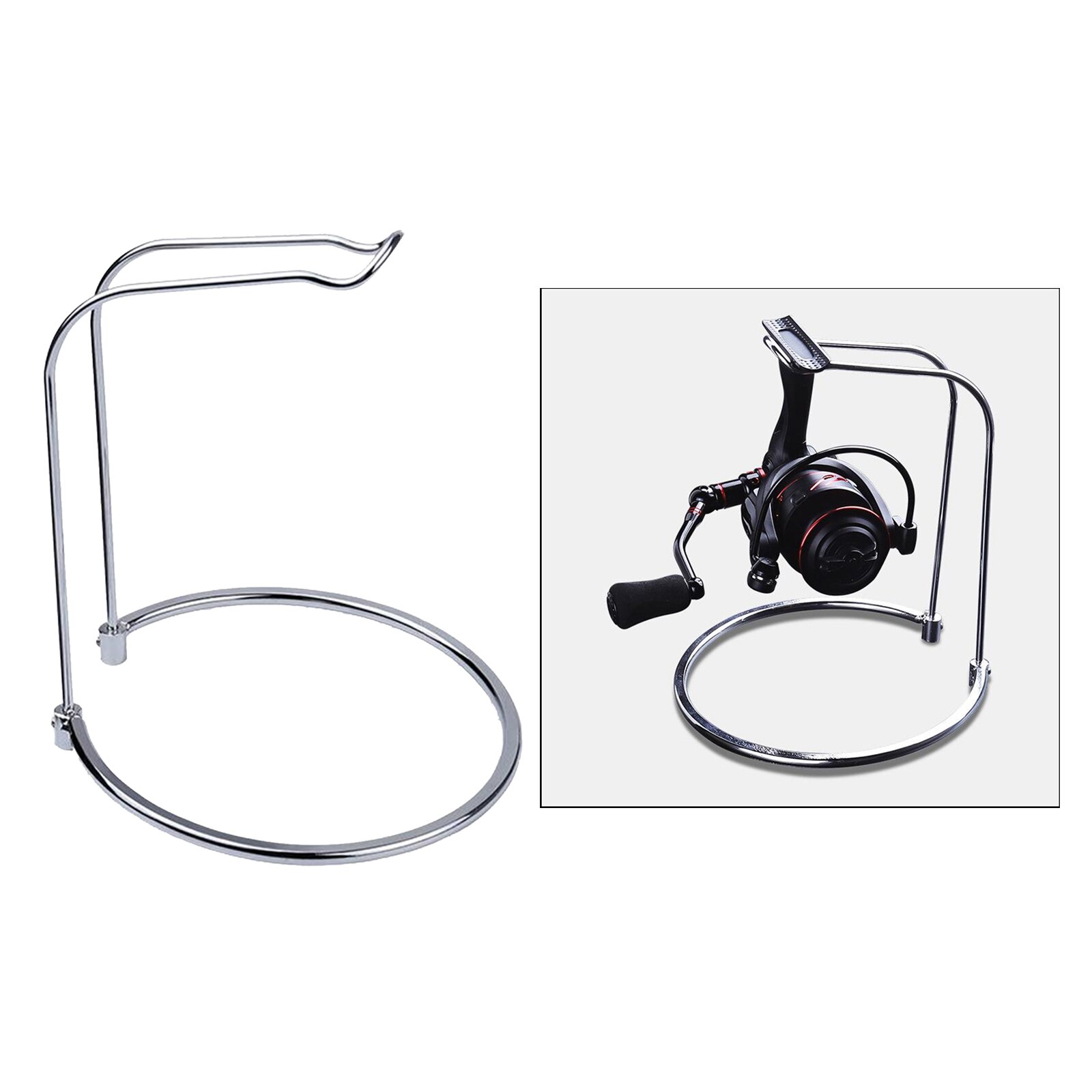 Stable and sturdy fishing reel display stand removable rustproof rack store