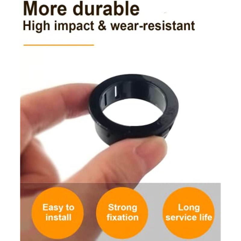 160 stücke Schnapp tülle Dichtung Nylon Schnapp buchse Schnur Schnalle Typ Schutzs pule Ring Tülle Kabel See hülse Gummis topfen
