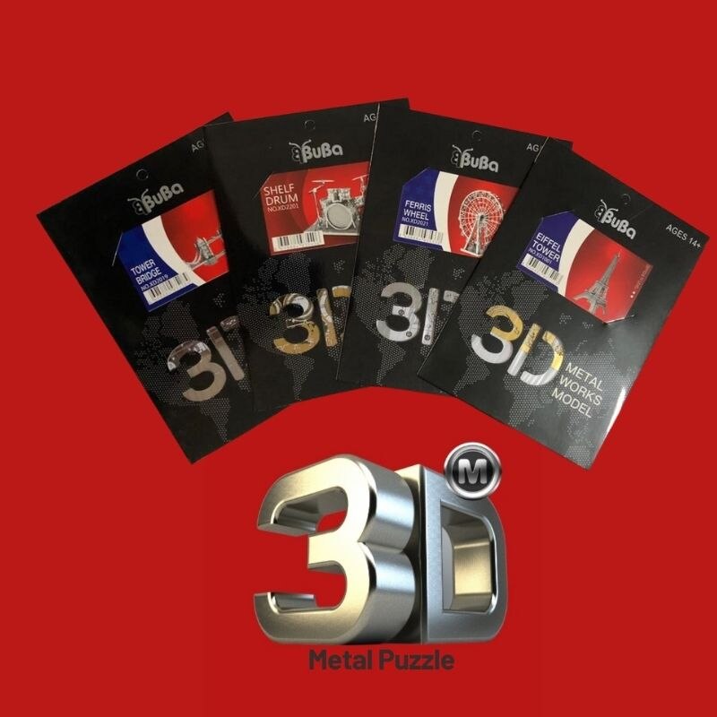 Soico 3D Model Metal Model Kits London Eye Gumus Color