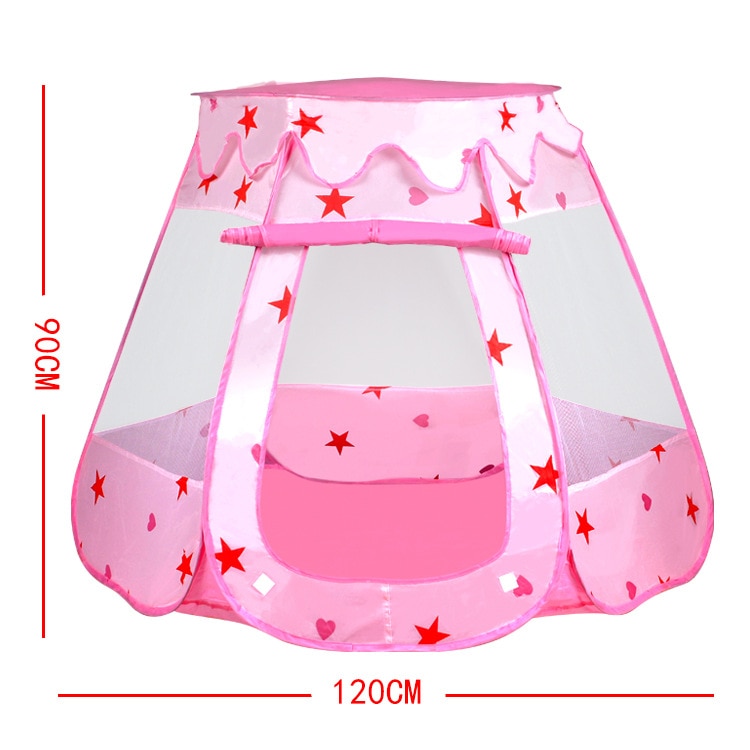 Tente enfant pliable Tipi pour enfants bébé jouer maison princesse enfants accrocher drapeau tente chambre enfant jouet