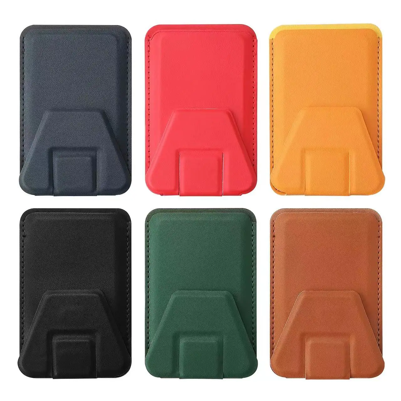 Magnetyczny portfel na telefon Magnetyczne etui na karty na tył telefonu jako portfel na telefon Przyklejany na portfel na Iphone 15.