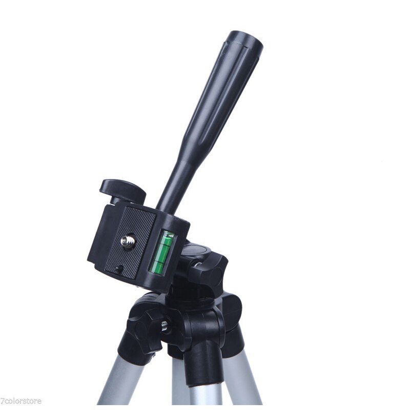 Pro kamera stativ letvægts fleksibelt tre-vejs hoved til canon nikon dslr
