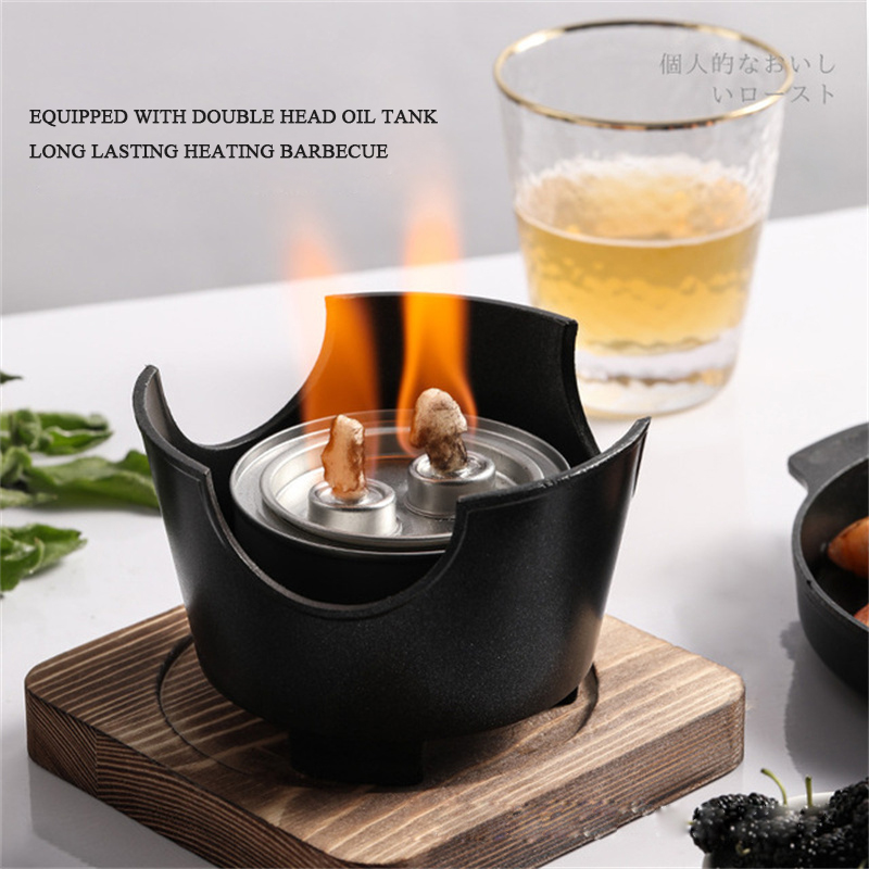 mini grill w stylu koreańprzejrzeć piec alkoholowy jedna osoba w domu bezdymny grill na zewnątrz grill piekarnik płyta pieczenia kuchenka mięwięc