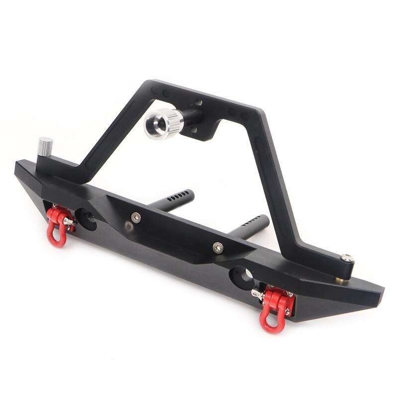 Traxxas Trx-4 Metal Front And Rear Bumper For 1:10 Rc Crawler Car Axial Scx10