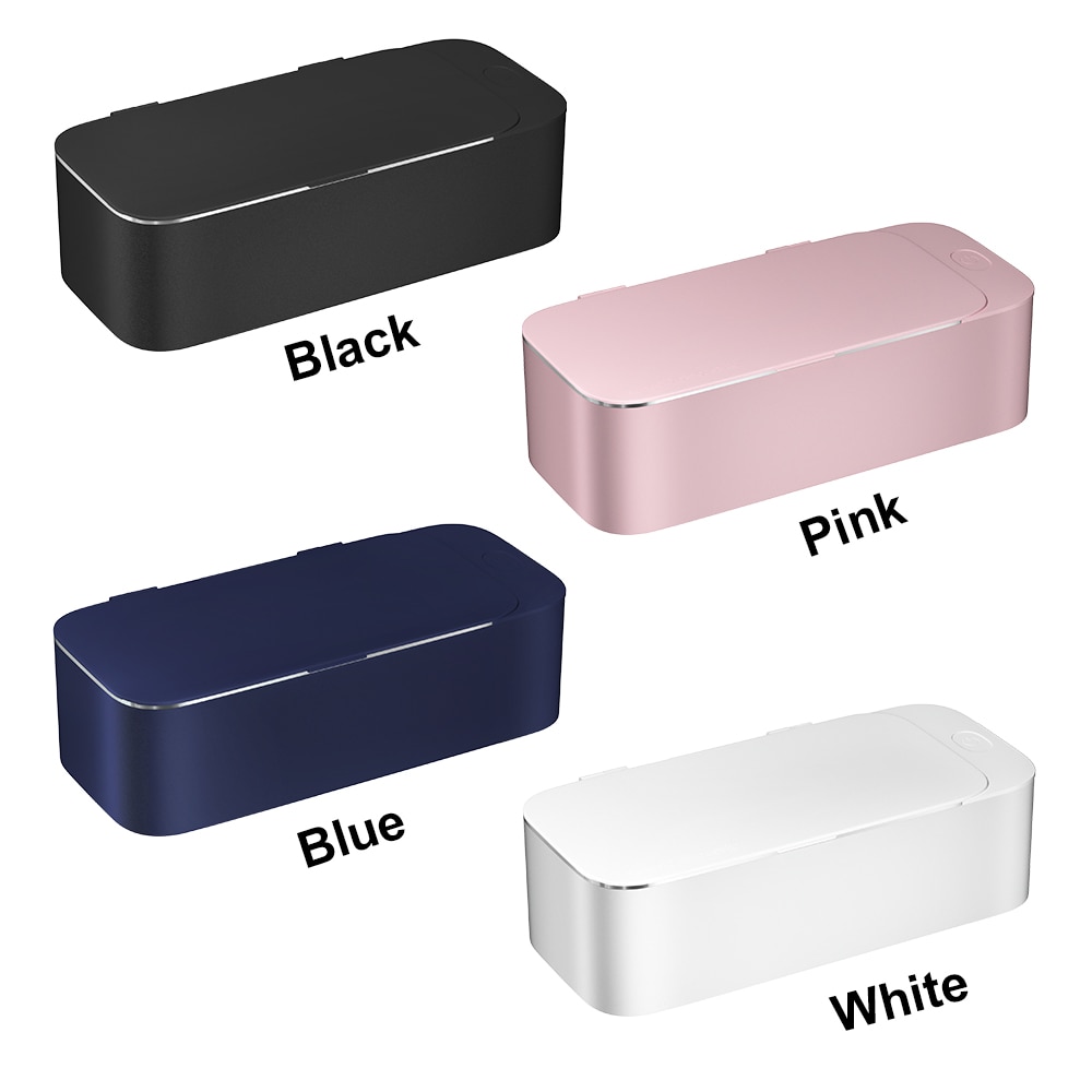 Limpiador ultrasónico para joyería, cepillo cosmético de vidrio, limpiador ultrasónico para el hogar