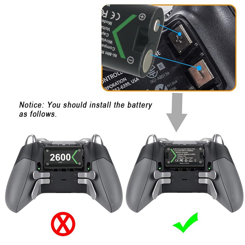 Batterij Oplader Voor Xbox Een Controller Batterij Xbox Een Usb Batterij Oplader Led Indicator Circuit Bescherming Beschermhoes