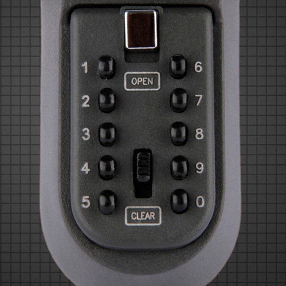 Waterdichte sleutelkluis voor buiten, aan de muur te bevestigen, veiligheidsslot met antidiefstalcode, slothouder, mini-wachtwoordsleutelkluis, verkoop