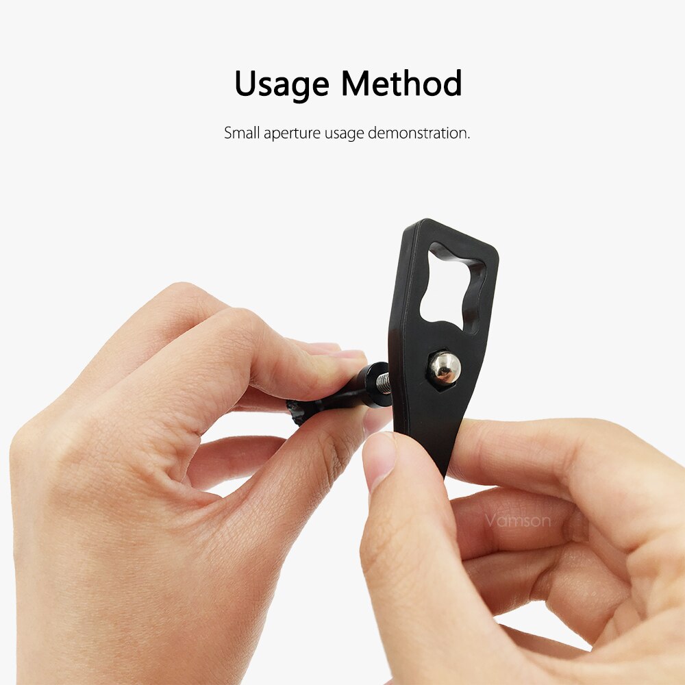 Vamson für GoPro Hero 8 7 6 5 4 Zubehör Ziehen Knob Schraube Mutter Schraube Spanner Werkzeug für Go pro für SJCAM für Yi 4K für Eken