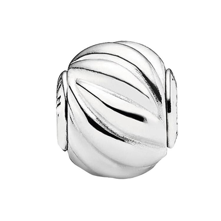 925 Sterling Silver Sensibilità Oro E Incisione Argento del Branello di Fascino Misura Pandora Essenza Braccialetto Gioielli Fai Da Te: 11