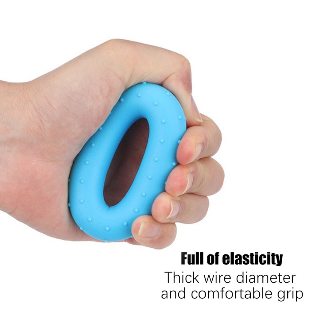 30-70LB Silicone Hand Grip Portable Muscle Training Gripping Ring Crossfit Fitness Hand Extension Strength Trainer