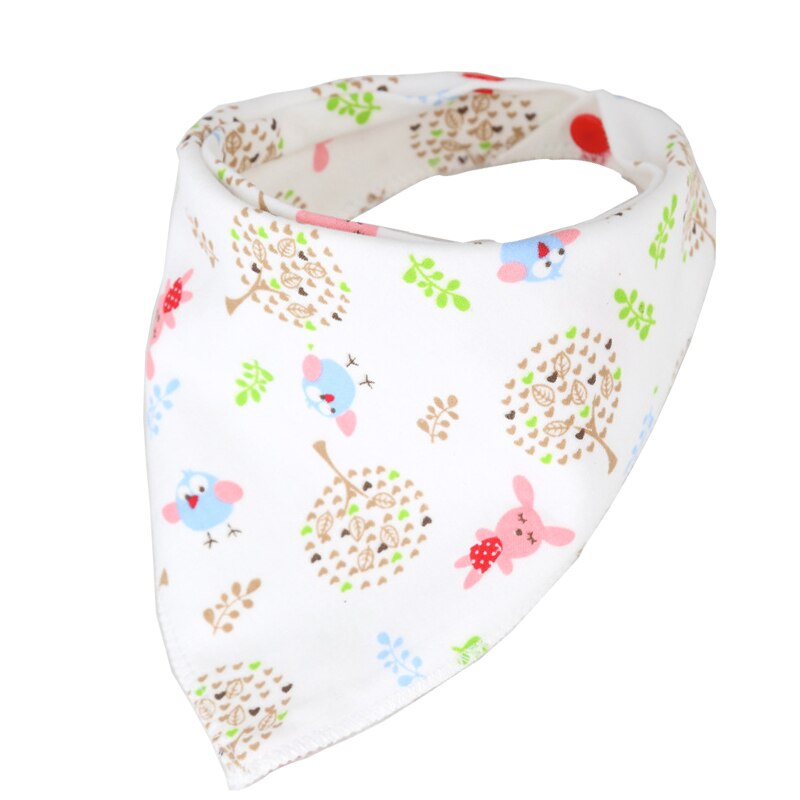 Baby bibs Cotton babador baby bandana Kids Cute Soft Bebe Baberos For Newborn Toddler Triangle Infant bibs burp cloth Saliva