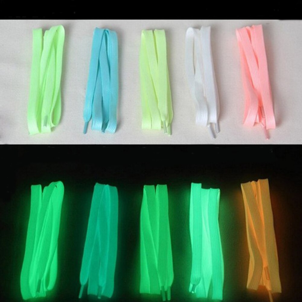 1 Paar Lichtgevende Schoenveter Mannen Vrouwen Glowing Led Fluorescerende Schoenveters Casual Sportschoenen Strings Veters Voor Sneakers Unisex