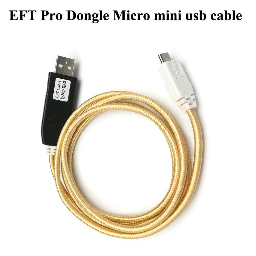 Eft pro dongle 2 em 1 cabo, eft pro dongle eft dongle: EFT USB-mini usb