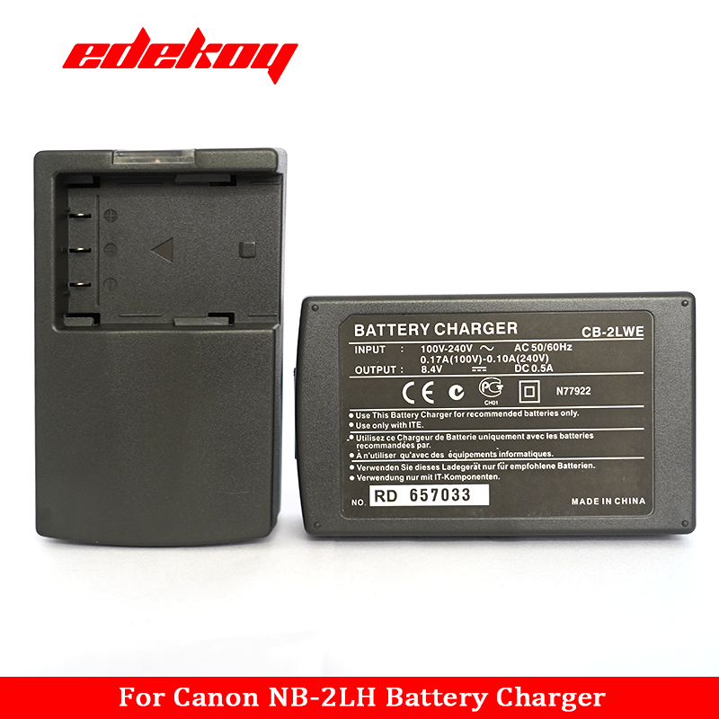 CB-2LWE CB-2LTE Battery Charger For Canon FV500,M20,M30,M10,M200,S30,S40,S45,S50,S60,S70,S80,G7,G9 Camera NB-2LH NB-2L CB2LWE
