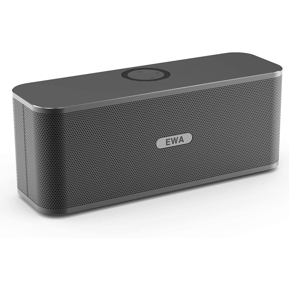 Ewa Draadloze Bluetooth Subwoofer 2*6W Ingebouwde 4000Mah Soundbar Stereo Speakers Bureau metalen Caixa De Som: Default Title