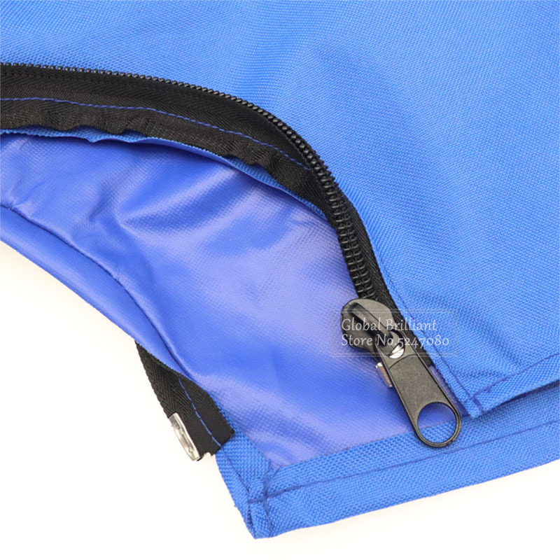 600D 3/4 BOW Bimini Top Boot Cover No Frame Yacht With Zipper Winter Snow Sunshade Dustproof Waterproof Cover Marine Accessorie