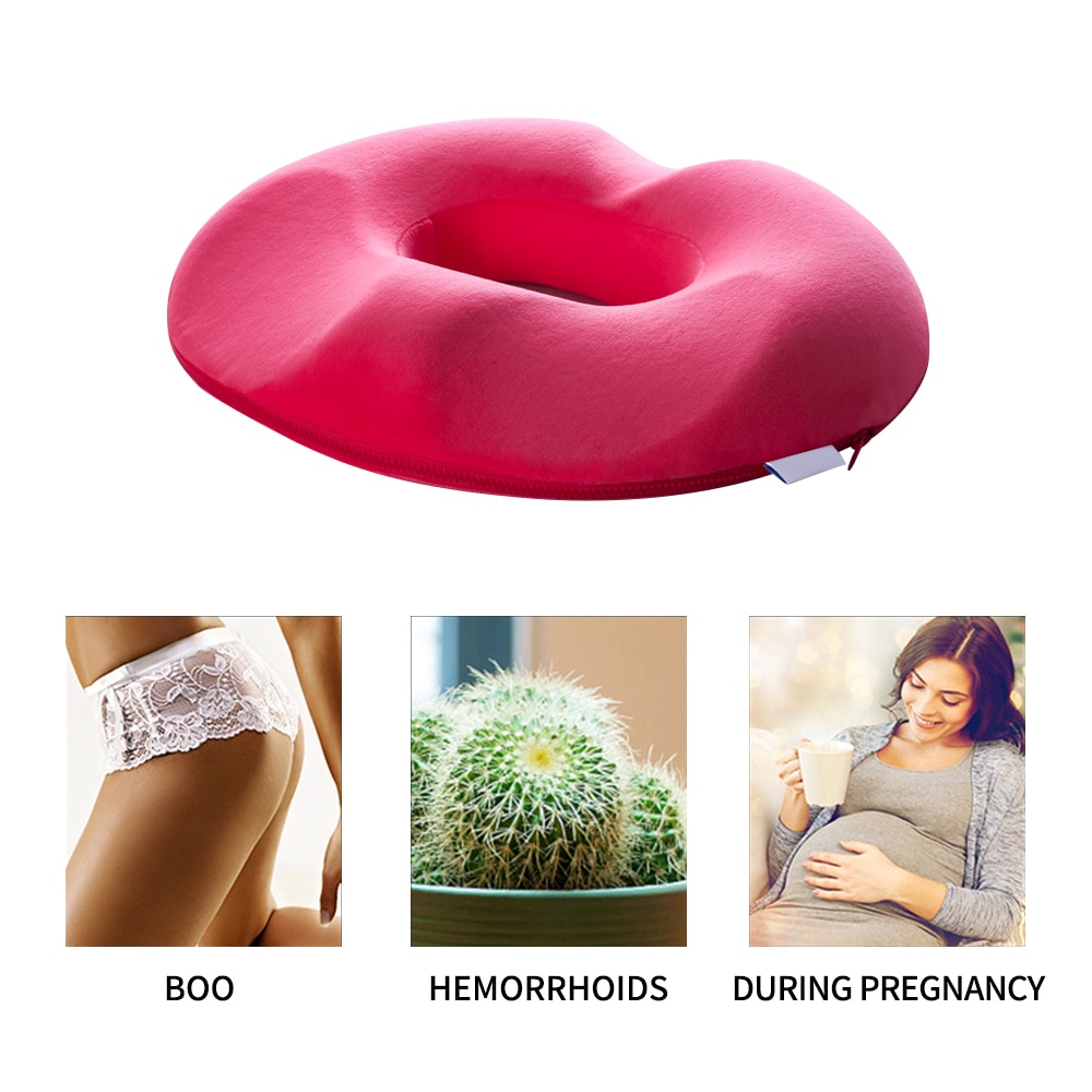 anti hemorrhoid massasje stol setepute hofte trykk opp ortopedisk halebenspute bil kontor sete pute 44*41*7.5cm