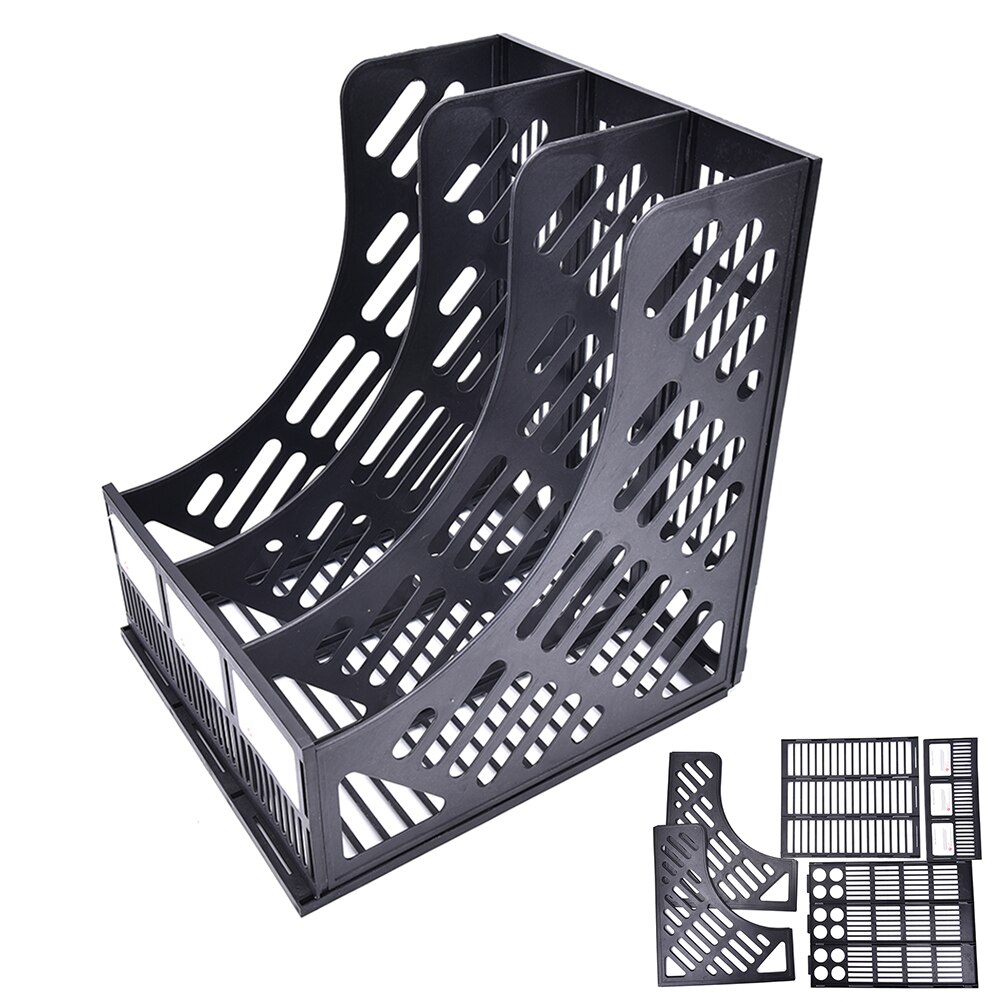 Diy tre håndlaget skrivebord arrangør kontor skoleartikler skrivebord tilbehør arrangør 3 etterslep ark skuff bokholder