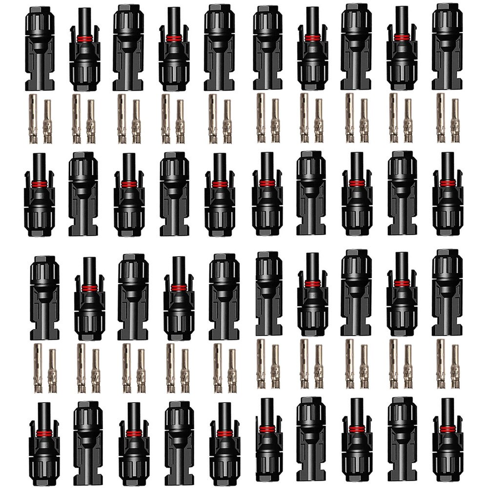 20 Pairs One Pack Solar Connectors PV Connectors (male and female) Waterproof: Default Title