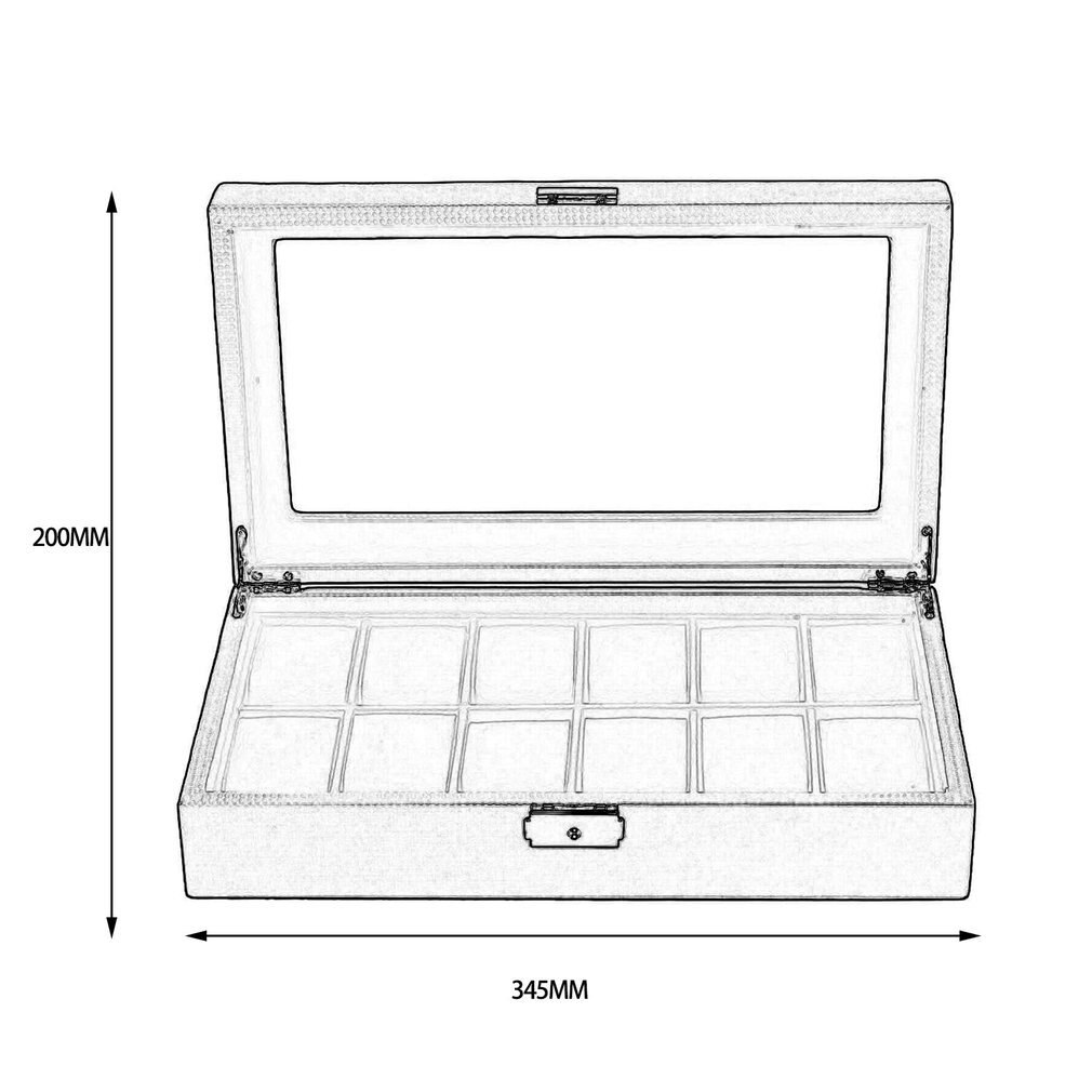 Leather/Wood Ring Necklace Jewelry Storage Organizer Container Casket Display Grids Watch Box Winder Classic Packaging