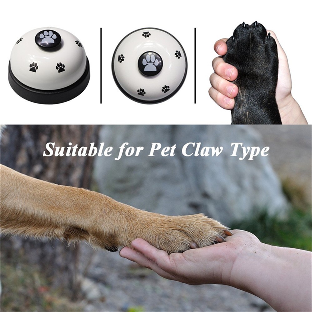 Dog Training Feeding Ringer Pet Cat Call Bell Toys Interactive Dogs IQ Educational Device Feed Reminder Accessories