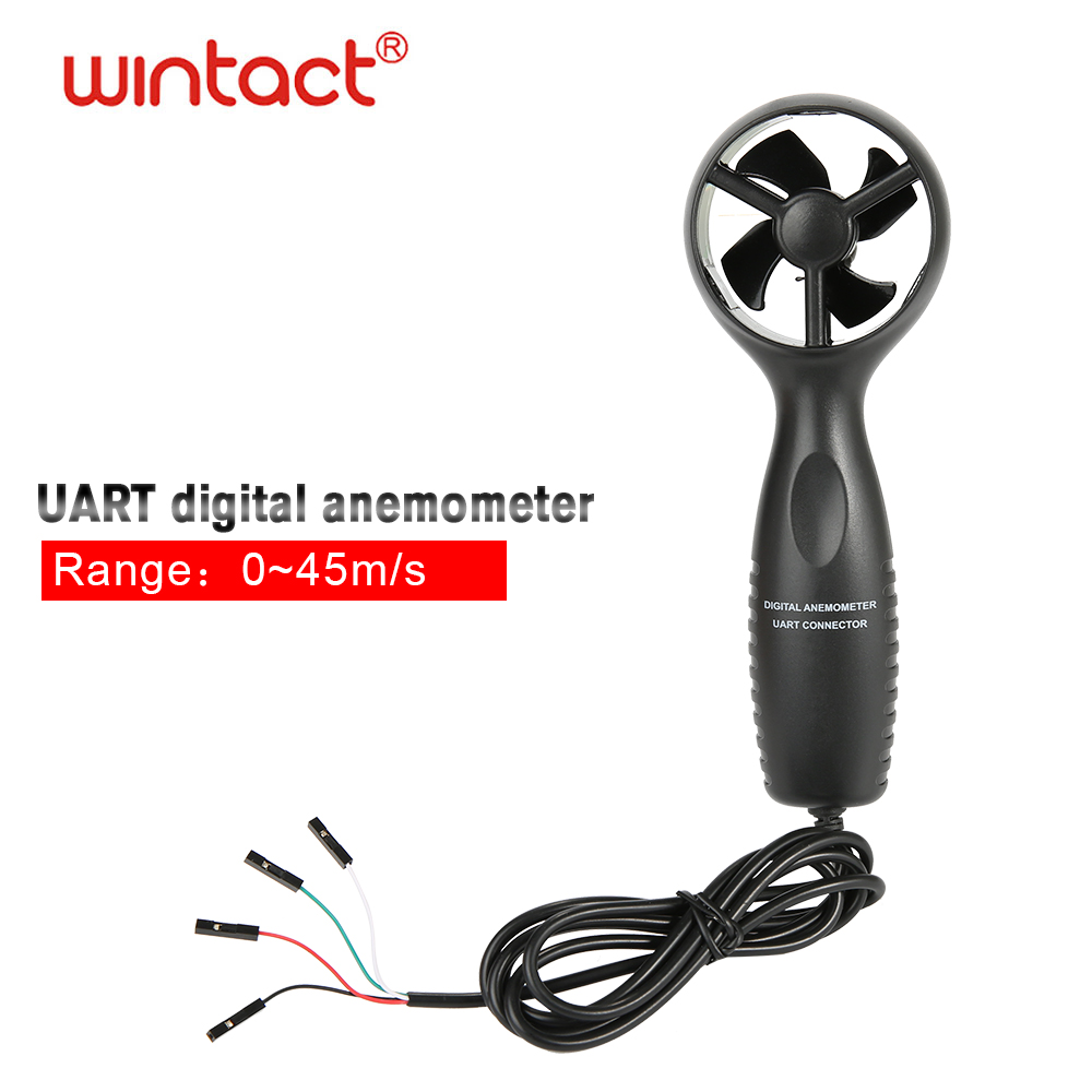 GM816 Digital Mini Anemometer Wind Speed Gauge Meter LCD Handheld Airflow Windmeter Thermometer: GM8904