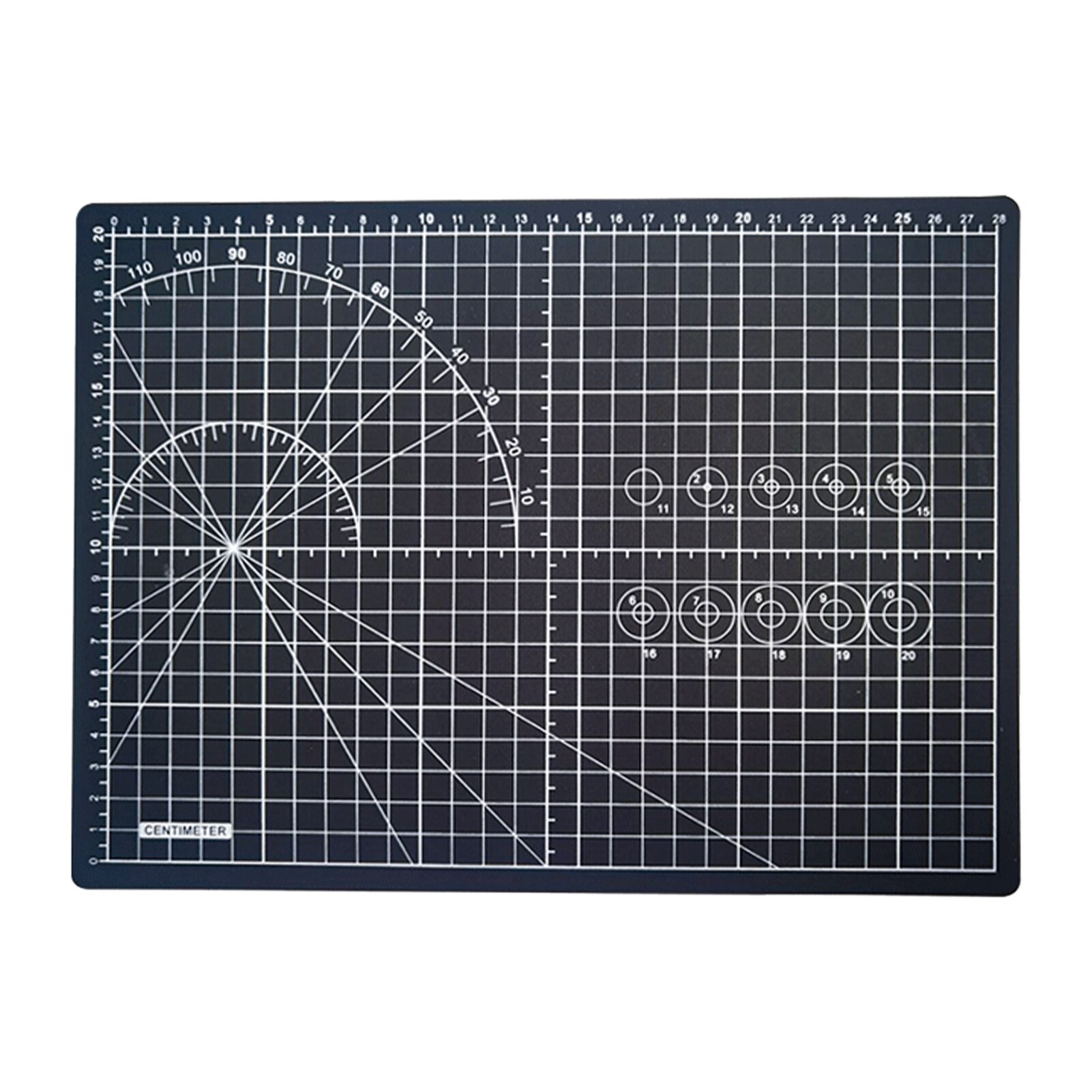 Rotary Cutting Mat Crafts Double Sided Sewing Vinyl Home Office Eco Friendly Flexible With Grid Non Slip Self Healing Durable