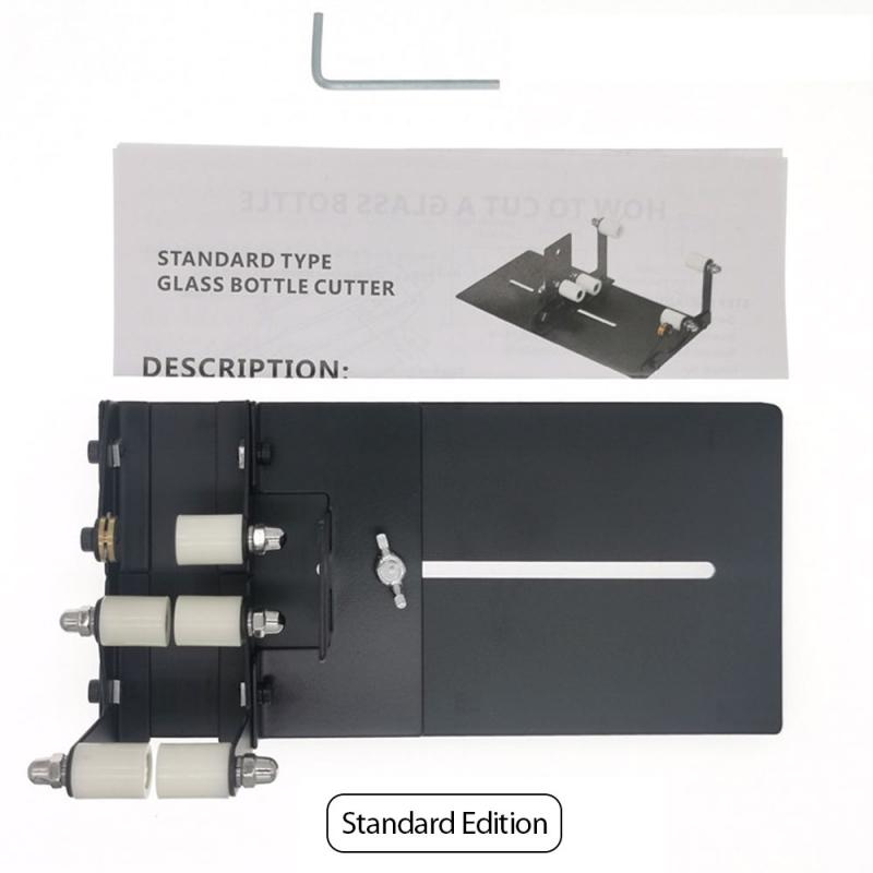 Bottle Cutter Wine Bottle Cutter Glass Bottle Cutting DIY Hand Tool Cutting Whiskey Champagne Wine Beer Glasses Kit Accessories