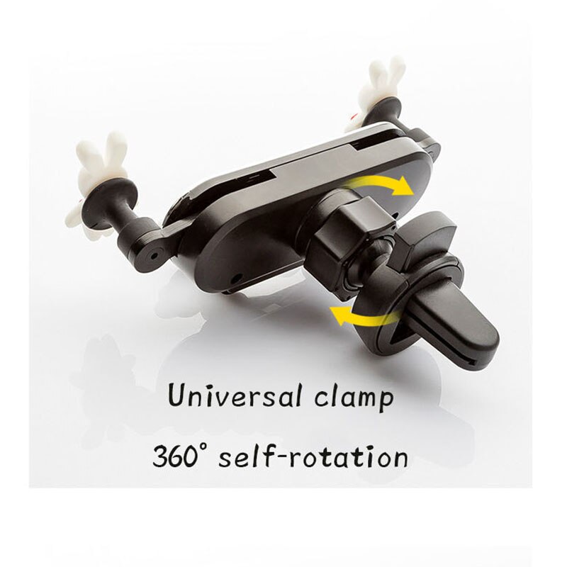 Leuke Auto Telefoon Houder Universele Auto Accessoires Airconditioning Outlet Decoratie Gps Navigatie Frame Bevestigingsbeugel