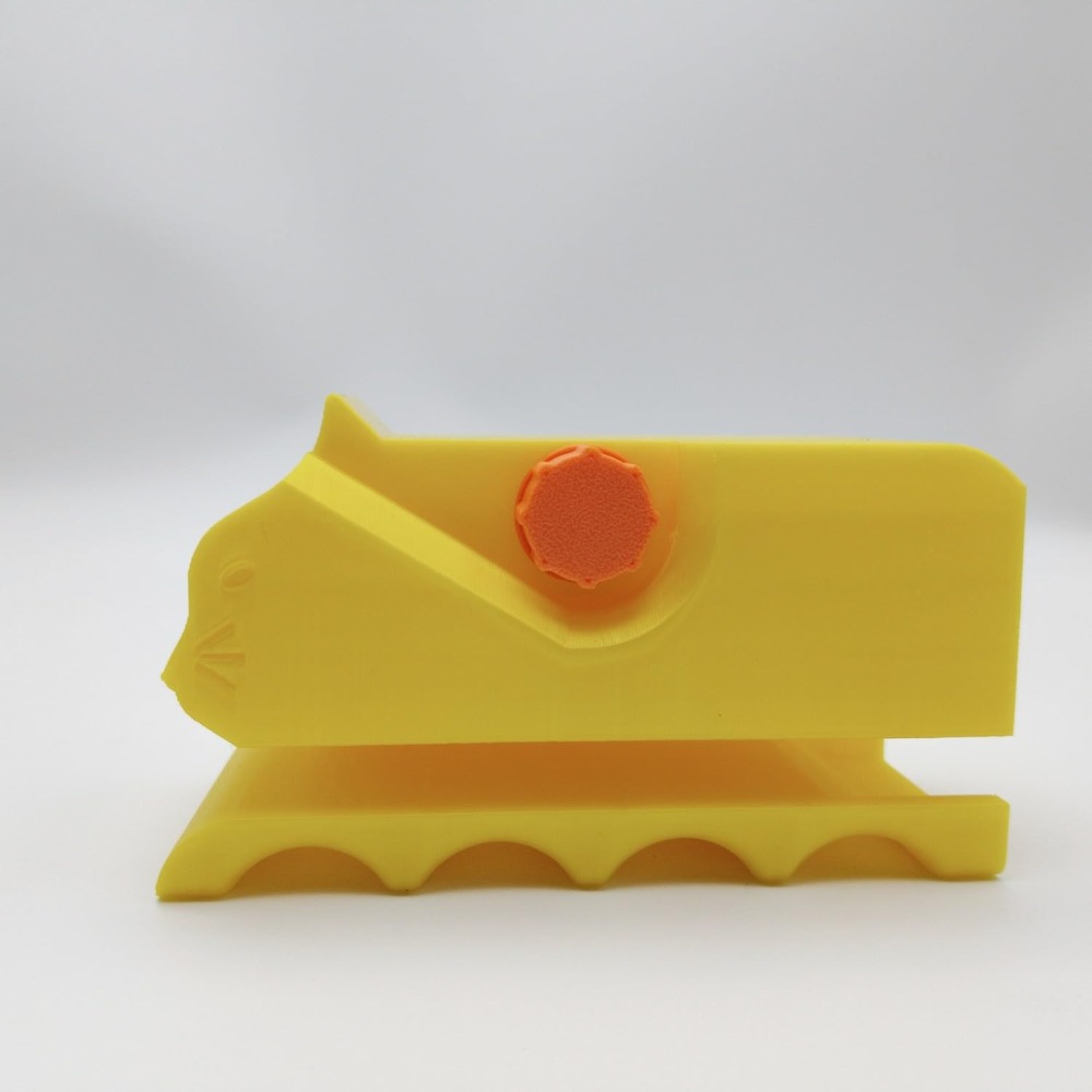 Handheld Cutting Tools Cardboard Cutter for Cat Scratchers Cute 3D Printed Card Board Cutter Portable: DARK GRAY