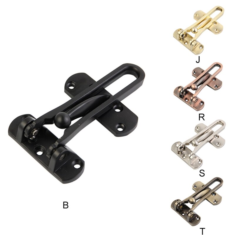 Home Security Zinc Alloy Door Lock Bolt Anti-theft Door Bolt Household Door Bolt Thicken Solid Aluminium Alloy Home Security