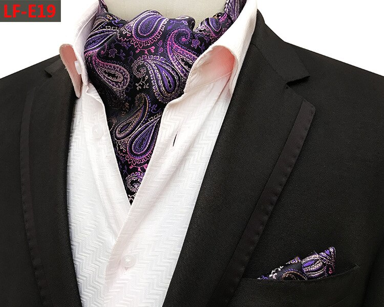 Ricnais-Conjunto de pañuelos de Cachemira Vintage para hombre, traje de caballero cuadrado con bolsillo, pañuelo Formal de boda