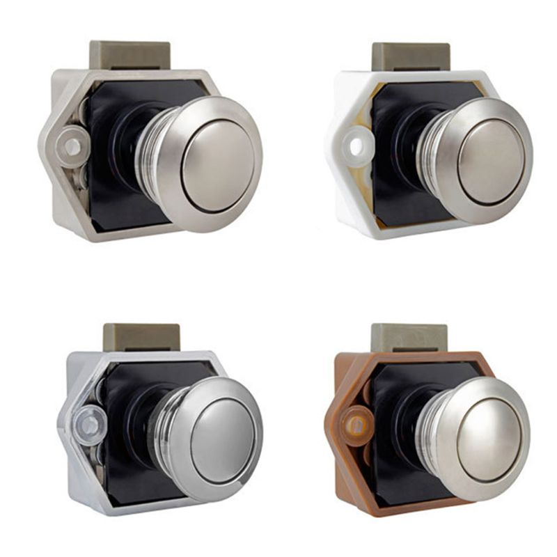 20mm autocamper bil push lock rv campingvogn båd skuffe låse knap låse